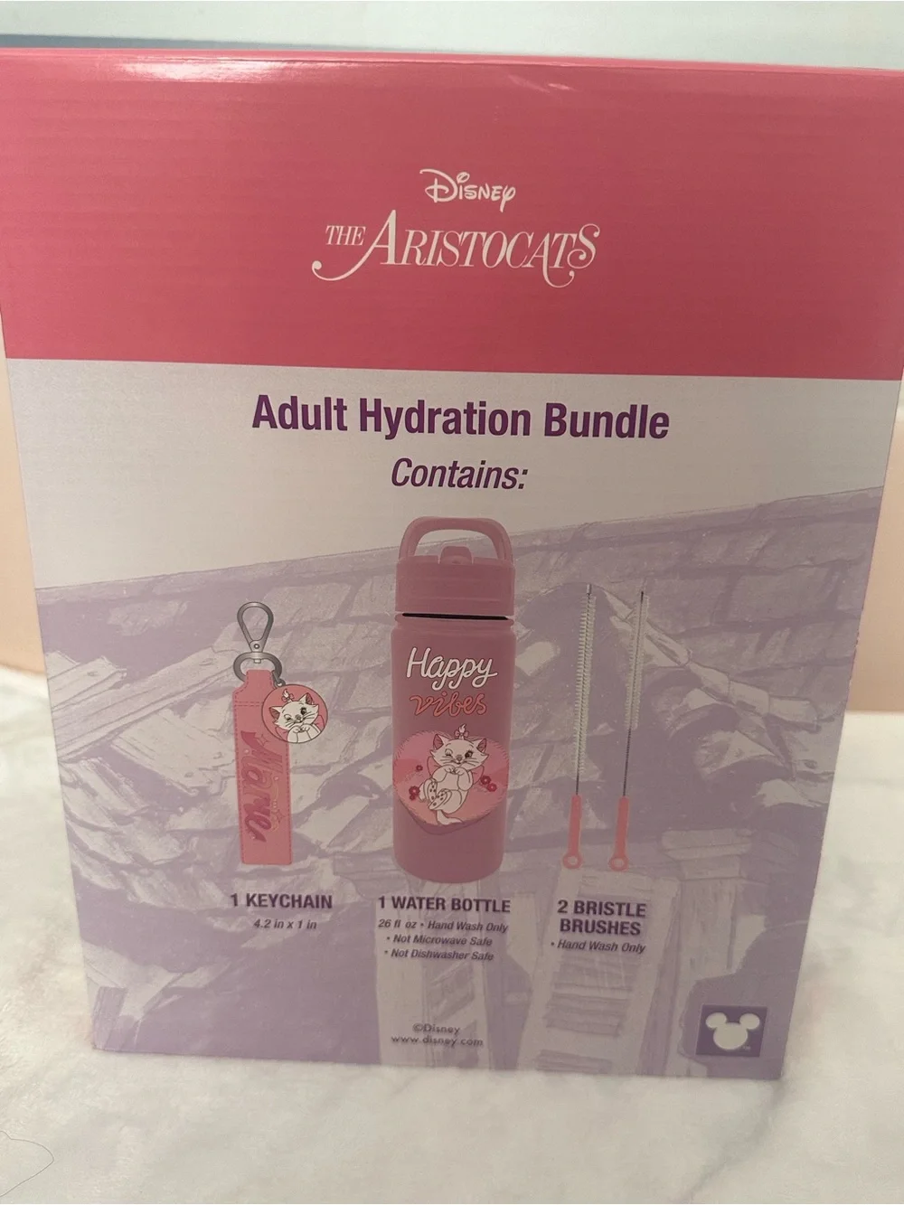 Marie The Aristocats Adult Hydration Bundle